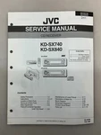 Jvc KD-SX740 SX840 Original Service Manual Free Shipping. Fixed Price $14.00.