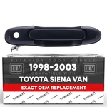 Exterior Door Handle, Driver Side For Toyota Sienna Van. Fixed Price $18.99.