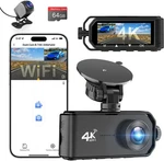 Chortau Dash Front And Rear Camera, 4K+1080P Dual With Wifi. Fixed Price $59.95.