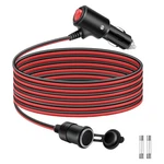 Thlevel 9.8FT/3M Cigarette Lighter Extension Cord With Off Switch Red. Fixed Price $16.41.