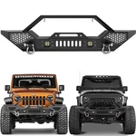 Garvee Front Bumper For Jeep Wrangler Jk/jku 2007-2018 Led Lights, D-rings. Fixed Price $198.33.