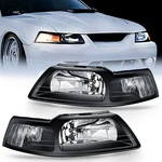 Nilight Headlight Assembly 1999-2004 Ford Mustang Headlamps Replacement. Fixed Price $99.99.