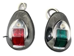 Perko 12V Led Navigation Side Lights, Chrome Housing - Starboard And Port. Fixed Price $149.95.