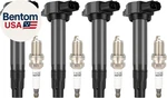 UF589 4 Ignition Coils With Iridium Spark Plugs For Mitsubishi Outlander V6 3.. Fixed Price $85.82.