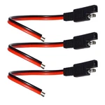14AWG Sae Connector Extension CABLE,(3PACK) Plug 2 Pin Sing.... Fixed Price $15.67.