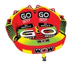 World Of Watersports Wow Go Bot 2 Person Towable 18-1040. Fixed Price $349.95.