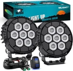 Nilight Led Pod 2PCS 4.1 Inch 45 W Round Driving Lights Hyper Flood Beam. Fixed Price $69.99.