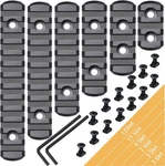 Picatinny Polymer Accessory Single Rail, Black. Fixed Price $11.99.