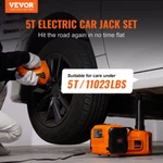 Electric Car Jack 5 TON11023 Lbs Hydraulic With Impact. Fixed Price $132.38.
