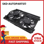 Engine Radiator Condenser Cooling Dual Fan Assembly For Volkswagen Jetta 05-16. Fixed Price $86.00.