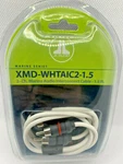 Jl Audio XMD-WHTAIC2-1.5 2-CHANNEL Rca Cable 1.5FT 0.46M Marine Interconnect New. Fixed Price $34.49.