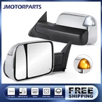 Chrome Power Heated Tow Mirrors W/running Light For Dodge Ram 1500 2500 3500. Fixed Price $134.96.