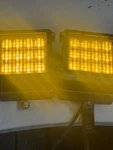 (1 Pair, Set Of 2) Amber Whelen Pioneer Series Led Light W/ Mount. Fixed Price $400.00.