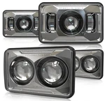 Audexen 4X6 Inch Led Headlights For Kenworth T800 T600 & Peterbilt 379, 60W R.... Fixed Price $174.92.