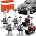Oqsncv Hyundai Sonata 2011-2014 Halogen Headlight Bulbs H7 H8 H9 H11 Fog Replace. Fixed Price $80.15.