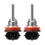 Absopro H11 Led Fog Lights Bulbs 6000K Cool White 2.36"X1.57"X1.18", Black. Fixed Price $21.86.