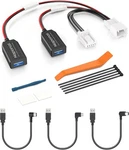 Gps Dash Power Adapter, (5PIN Type Connector) Mirror Camera Radar Black. Fixed Price $33.10.