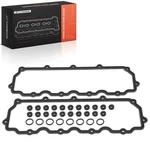 A-premium Engine Valve Cover Gasket Set Compatible With Ford F-250/F-350/F-45.... Fixed Price $61.57.