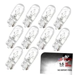 Tesnaao PACK-10 Car Brake Lights, 168 192 12V Pcs White #T10. Fixed Price $12.34.