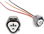 Hisport Fog Light Turn Signal Connector Pigtail 3 Wire Compatible With 1 Pc. Fixed Price $10.21.