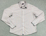 Untuckit Mixon Shirt Mens Medium Blue Red Check Casual Button Up. Fixed Price $24.95.