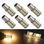 Blyilyb 6-PACK BA15D 1142 1004 Non-polarity Warm White Led Bulbs Replacement .... Fixed Price $16.59.