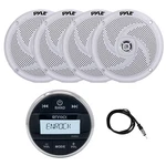 Enrock Wireless Am/fm Radio Receiver, 4X 5.25" 180W Boat Speakers, 22" Antenna. Fixed Price $149.99.