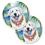 Carolines Treasures DAC6447CARC 2.5 X In. Great Pyrenees Luau Cup Holder .... Fixed Price $21.06.