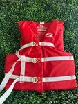Stearns Boating Vest Adult 90LBS + Red. Fixed Price $19.99.
