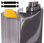 Vvivid Air-tint Self-adhesive Headlight Tinting 15.9" X 48", Smoke. Fixed Price $24.10.