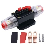 80 Amps Circuit Breaker Car Stereo Switch Inline Fuse Holders 12V-24V Dc Manu.... Fixed Price $18.42.