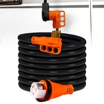 50FT 125/250V 50A Rv Power Extension Cord Nema 14-50P/SS2-50R Twist Lock Etl. Fixed Price $299.99.
