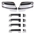 Chrome Mirror Caps + Door Handle Covers Without Smart Keyholes Compatib.... Fixed Price $99.99.