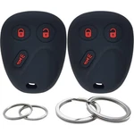 Gfdesign 2 Pcs Silicone 3 Buttons Fob Cover Remote Case Keyless Black. Fixed Price $15.69.