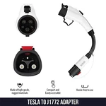 Lectron - Tesla To J1772 Adapter, Max 40A & 250V Compatible High Powered. Fixed Price $84.41.