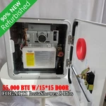 Fogatti Rv Tankless Water Heater 55,000 Btu 2.9 Gpm Propane Gas 15''X15'' White. Fixed Price $349.99.