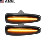 Absopro Led Side Marker Light 8351A001 Front Turn 3.31"X1.02"X1.97", Black. Fixed Price $29.31.