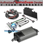 Pkg Rockford Fosgate M5-800X4 Marine 4-CHANNEL Amplifier + RFX3-K8 Wiring Kit. Fixed Price $839.99.