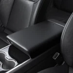 For Tesla Model 3 & Y Spigen Black Center Console Non-slip Armrest Cover. Fixed Price $33.99.
