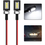 Niulpfztk Led Plate Light,license Tag Screw Bolt LAMP,12V White Black. Fixed Price $19.05.
