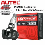 Autel Mx-sensor 315MHZ & 433MHZ Programmable Tpms Universal Tire Pressure. Fixed Price $24.99.