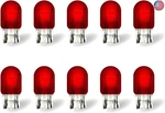 7443 Red Light Bulb 10 PACK,T20 Automotive Brake Turn Miniature. Fixed Price $25.23.