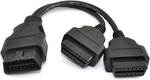 Ikkegol OBD2 Ii Splitter Extension Y J1962 16 30CM/12" Cable. Fixed Price $14.76.
