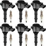 Bdfhyk Ignition Coil Pack UF535 And Iridium Spark Plug 95983 Compatible ,6 Set. Fixed Price $86.75.