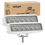 Nilight Marine Led Bar 2PCS 18W White 150 Lights House. Fixed Price $39.77.