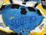 Sunrio Towable Tubes For Boating, Inflatable Rider Yellow-white Blue. Fixed Price $304.15.