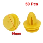 50 Pcs Yellow Plastic Rivet Trim Fastener Clips 8MM X 11MM 16MM. Fixed Price $16.99.