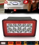 Bestview 5-IN-1 Led Rear Fog Light Assembly Kits Compatible Red Lens. Fixed Price $74.97.