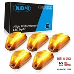 Kdm Clear Led Cab Roof Top Marker Lights Assembly Lens- Amber. Fixed Price $65.16.