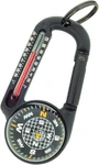 Sun Company - Ball Compass And Thermometer Tempacomp, Black. Fixed Price $19.94.